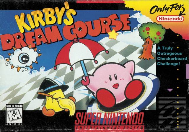 SNES Kirby's Dream Course - Super Nintendo Kirby's Dream Course