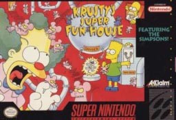 SNES - Super Nintendo Krusty's Super Fun House Pre-Played
