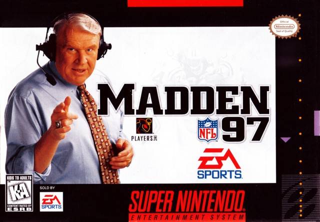 Super Nintendo Madden 97 (Cartridge Only)