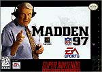 Super Nintendo Madden 97