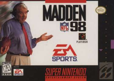SNES - Super Nintendo Madden NFL 98 Pre-Played for Super Nintendo