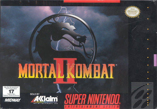 Mortal Kombat 2 SNES - Super Nintendo Mortal Kombat II