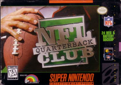 Super Nintendo NFL Quarterback Club (Cartridge Only) - Super Nintendo NFL Quarterback Club (Cartridge Only) for Super Nintendo Games