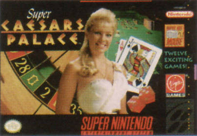 SNES - Super Nintendo Super Caesars Palace for Super Nintendo Games