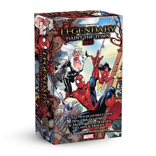 Paint The Town Red Expansion (Upper Deck) - Legendary: A Marvel Deck Building Board Game for General Gaming