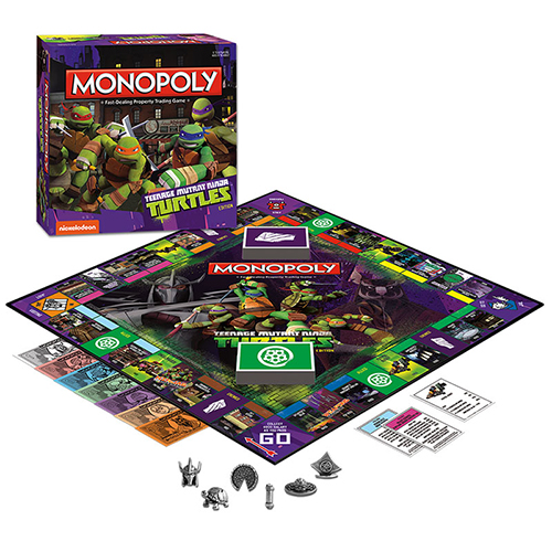 Teenage Mutant Ninja Turtles Nickelodeon Edition Monopoly - Teenage Mutant Ninja Turtles Nickelodeon Edition Monopoly for Classic Board Games