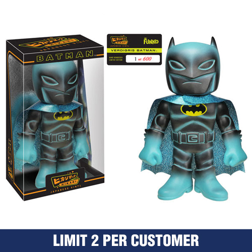 Toy Hikari Sofubi Vinyl Figure Verdigris Batman Limited Edition - Toy Hikari Sofubi Vinyl Figure Verdigris Batman Limited Edition for General Gaming