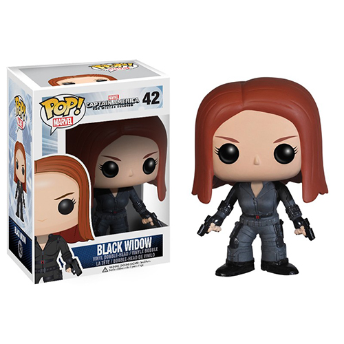 Toy Pop Captain America: The Winter Soldier Vinyl Figure Black Widow (marvel) 849803037895 - Toy Pop Captain America: The Winter Soldier Vinyl Figure Black Widow (marvel) 849803037895 for General Gaming
