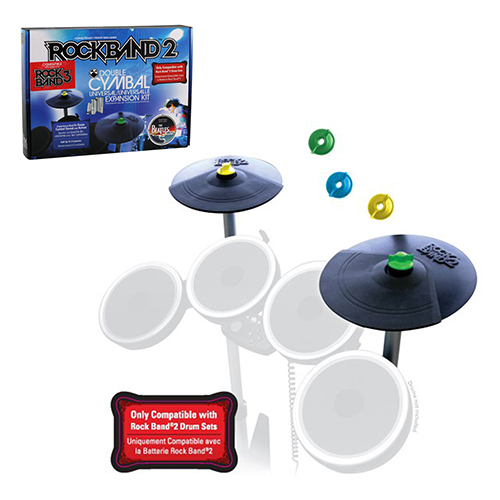 Universal Kit Rockband 3 Double Cymbal Expansion Kit (madcatz) 728658016135 - Universal Kit Rockband 3 Double Cymbal Expansion Kit (madcatz) 728658016135 for General Gaming
