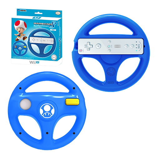 Wii U Controller Mario Kart 8 Toad Racing Wheel (hori) - Wii U Controller Mario Kart 8 Toad Racing Wheel (hori) for General Gaming