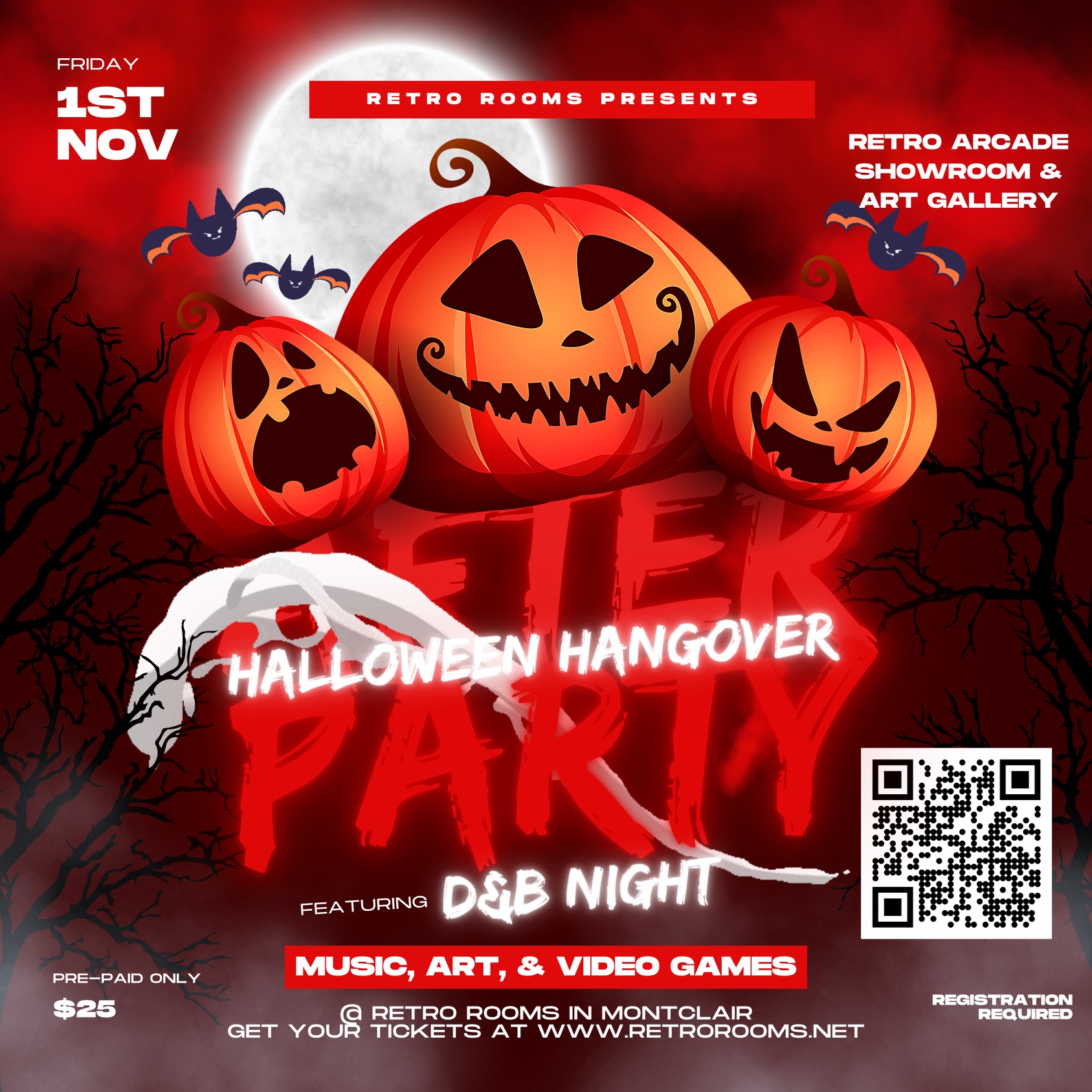Halloween Hangover Speakeasy Event 21+
